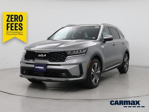 Silver 2022 Kia Sorento Hybrid EX
