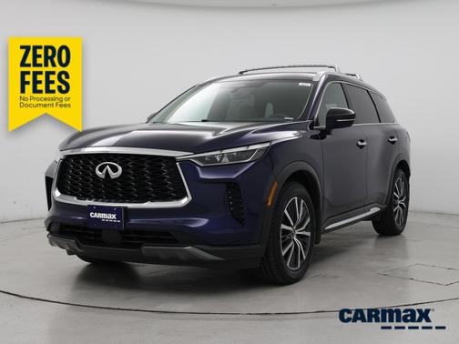 Blue 2023 INFINITI QX60 Sensory