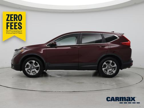 Burgundy 2017 Honda CR-V EX-L