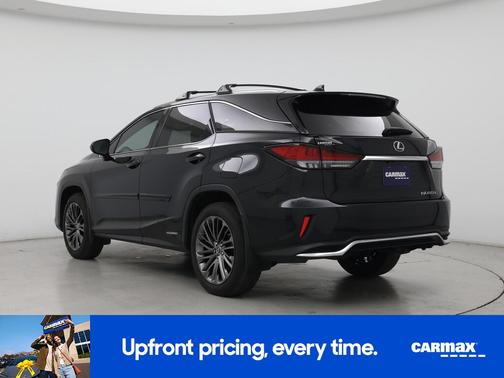 Black 2020 Lexus RX 450h L Luxury