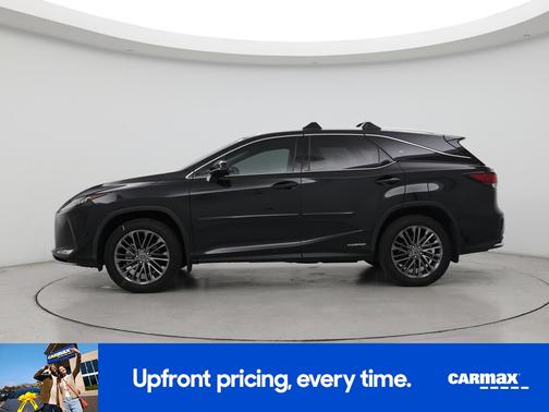 Black 2020 Lexus RX 450h L Luxury
