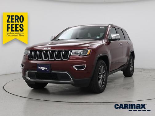 Burgundy 2019 Jeep Grand Cherokee Limited