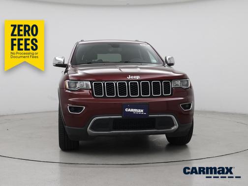 Burgundy 2019 Jeep Grand Cherokee Limited