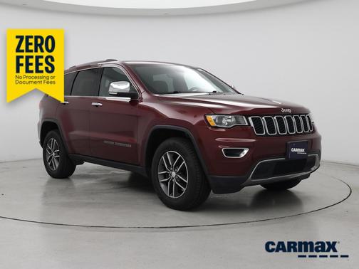 Burgundy 2019 Jeep Grand Cherokee Limited