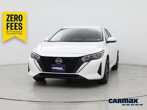 White 2025 Nissan Sentra SV