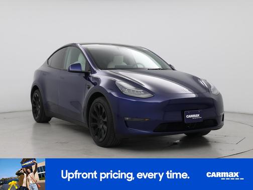 Blue 2021 Tesla Model Y Long Range