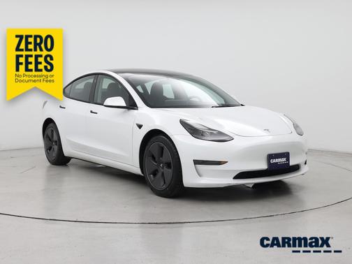 White 2023 Tesla Model 3