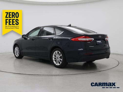 Blue 2020 Ford Fusion SE