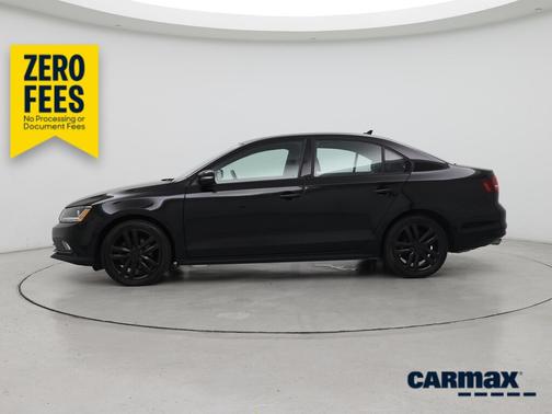 Black 2018 Volkswagen Jetta SE Sport