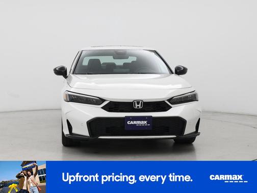 White 2025 Honda Civic Hybrid Sport Touring