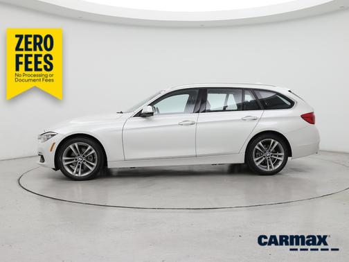 White 2017 BMW 330 XI