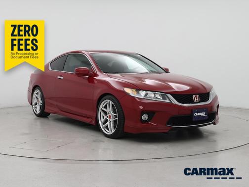 Red 2014 Honda Accord EX-L