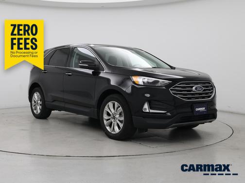 Black 2024 Ford Edge Titanium