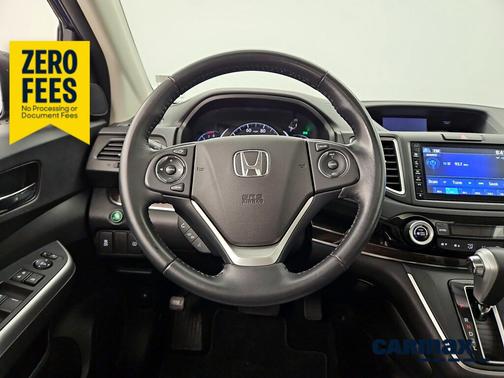 Blue 2015 Honda CR-V EX-L