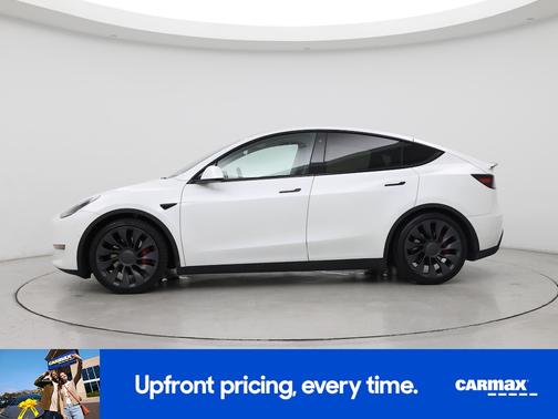 White 2020 Tesla Model Y Performance