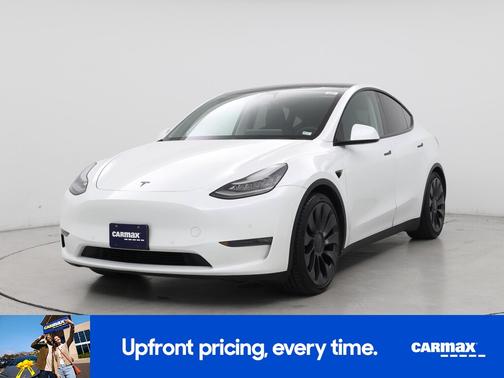 White 2020 Tesla Model Y Performance