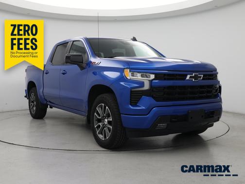 Blue 2023 Chevrolet Silverado 1500 RST