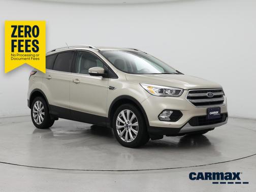 Gold 2017 Ford Escape Titanium