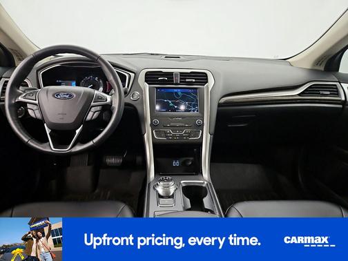 Black 2020 Ford Fusion SEL