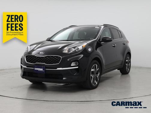 Black 2022 Kia Sportage EX