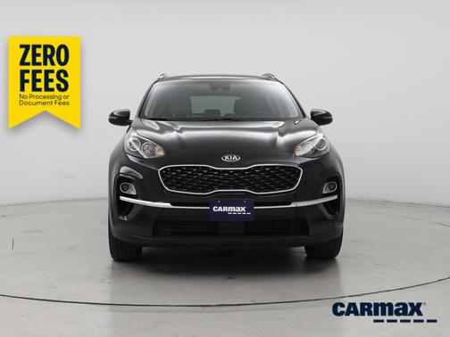 Black 2022 Kia Sportage EX