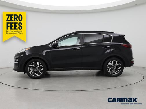 Black 2022 Kia Sportage EX