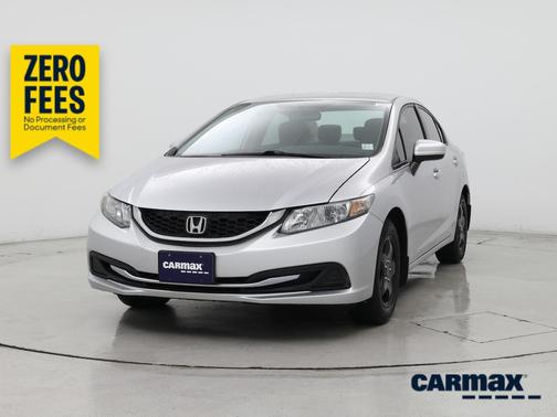 Gray 2014 Honda Civic LX