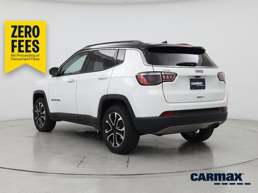 White 2022 Jeep Compass Limited