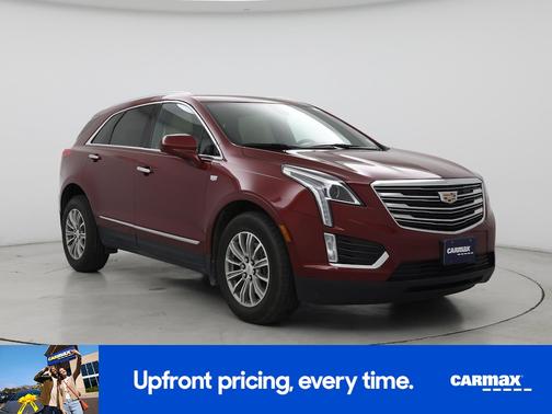 Burgundy 2017 Cadillac XT5 Luxury