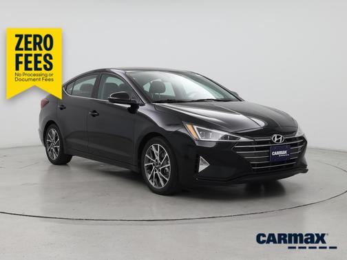 Black 2020 Hyundai ELANTRA Limited