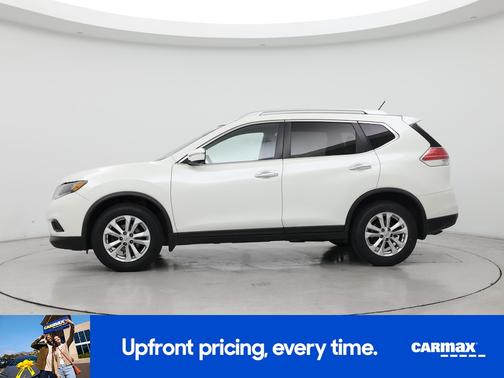 White 2015 Nissan Rogue SV