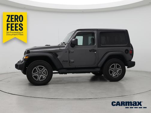 Gray 2022 Jeep Wrangler Sport S