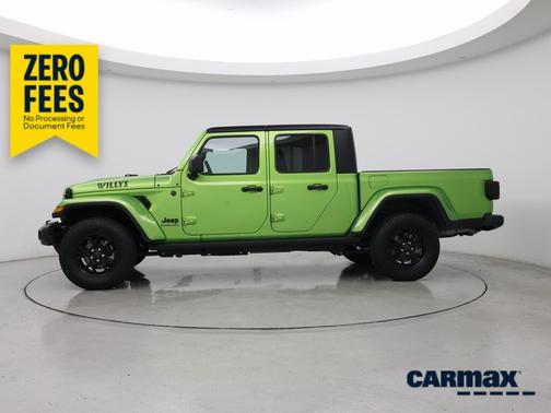 Green 2025 Jeep Gladiator Willy's