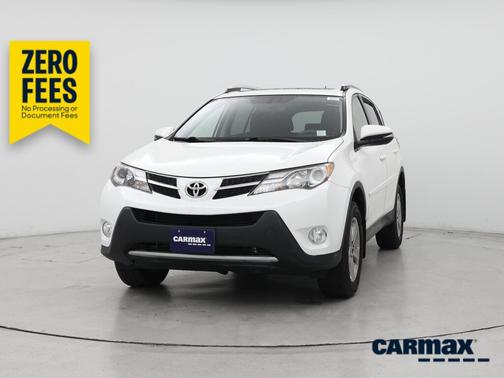 White 2015 Toyota RAV4 XLE