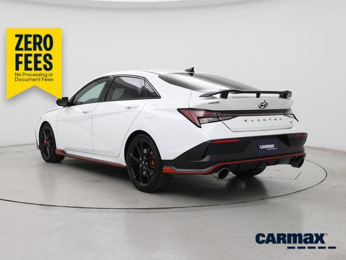 White 2025 Hyundai ELANTRA N