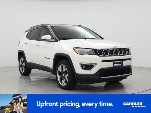 White 2018 Jeep Compass Limited