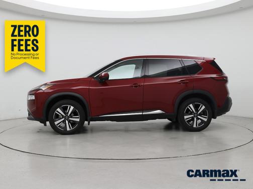 Red 2023 Nissan Rogue SL