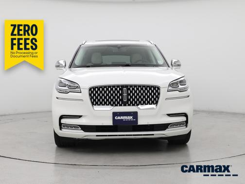 White 2020 Lincoln Aviator Black Label