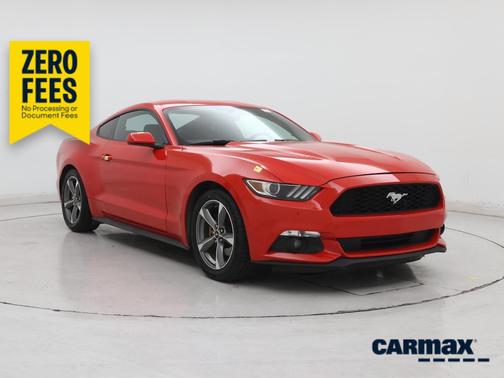 Red 2016 Ford Mustang