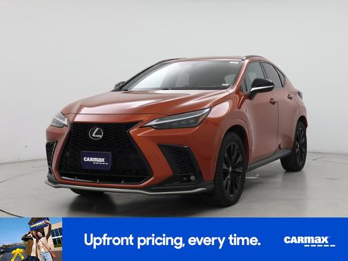 Orange 2022 Lexus NX 350 F-SPORT Handling