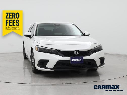 White 2024 Honda Civic LX