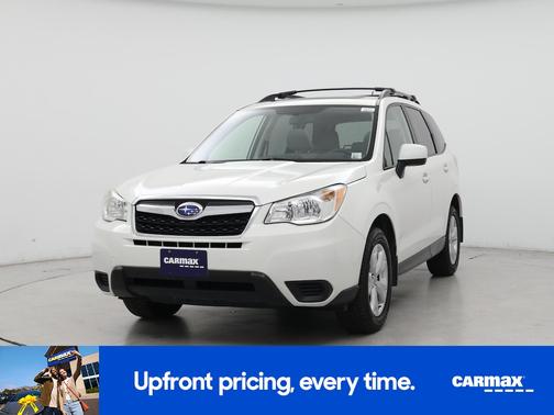White 2015 Subaru Forester 2.5I Premium