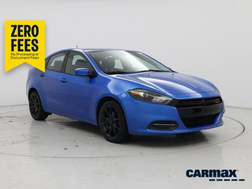Blue 2016 Dodge Dart SE