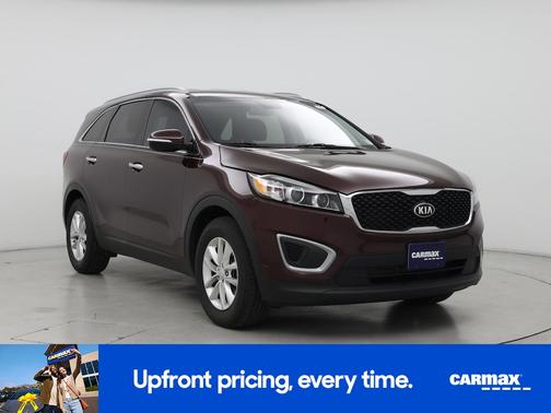 Burgundy 2017 Kia Sorento LX
