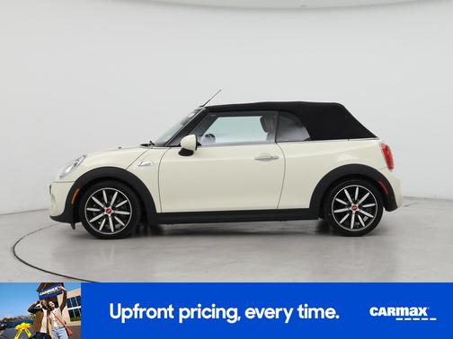 White 2017 MINI Convertible S