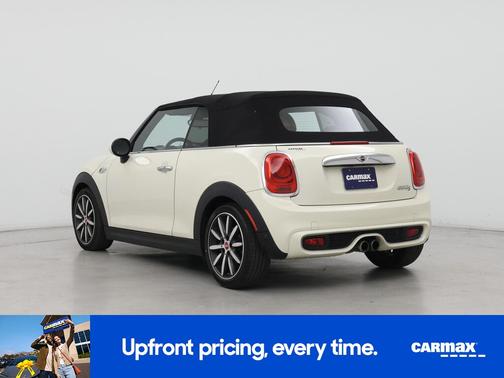 White 2017 MINI Convertible S
