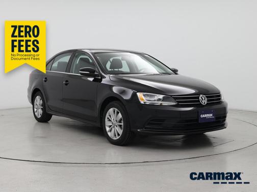 Black 2015 Volkswagen Jetta SE