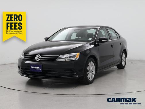 Black 2015 Volkswagen Jetta SE