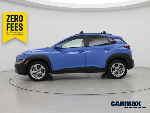 Blue 2022 Hyundai KONA SEL