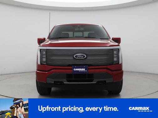 Red 2023 Ford F-150 Lightning Lariat
